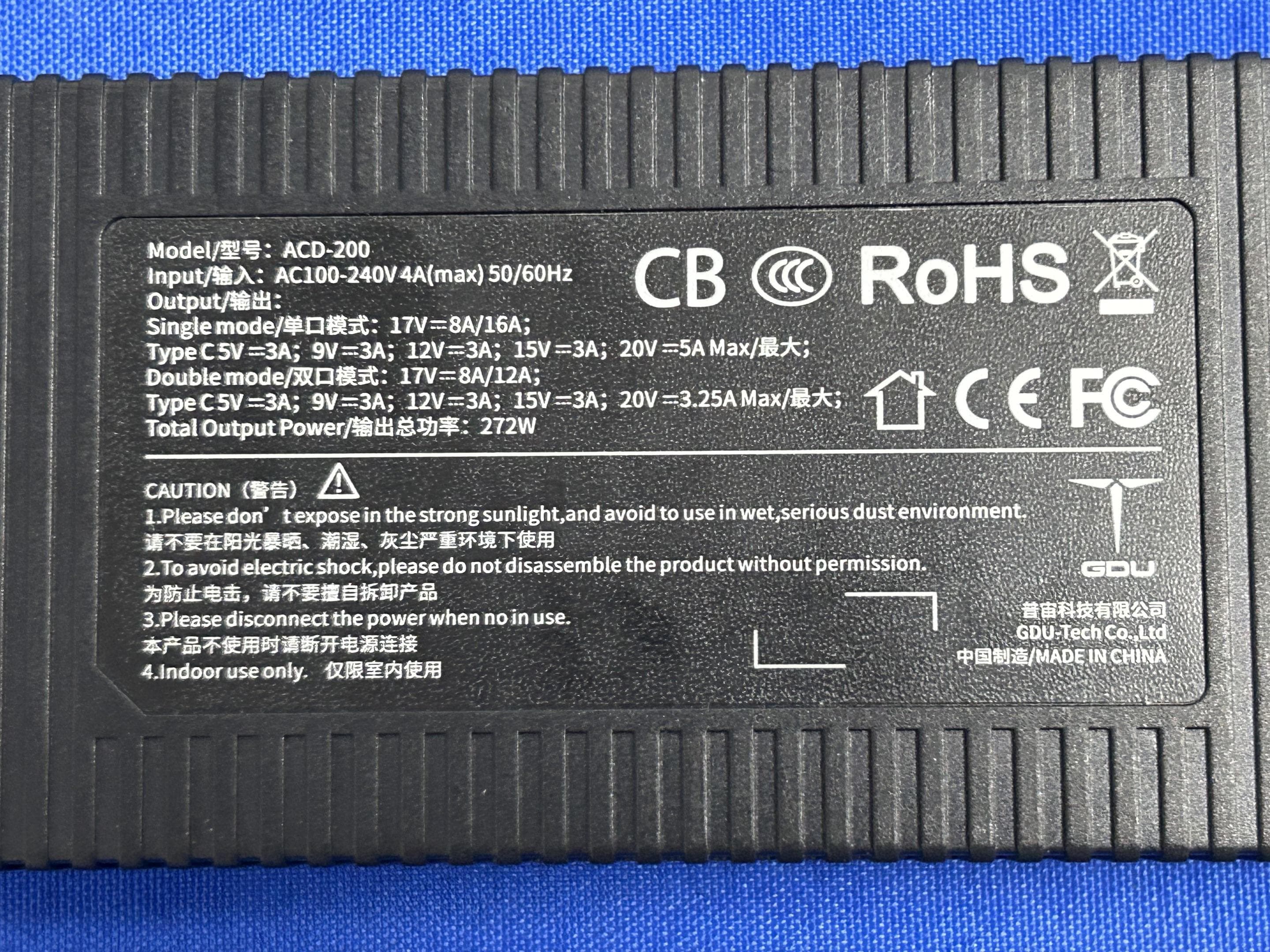 Remote controller - FCC ID 2A8WC-PYK-200 - GDU-Tech Co., Ltd.
