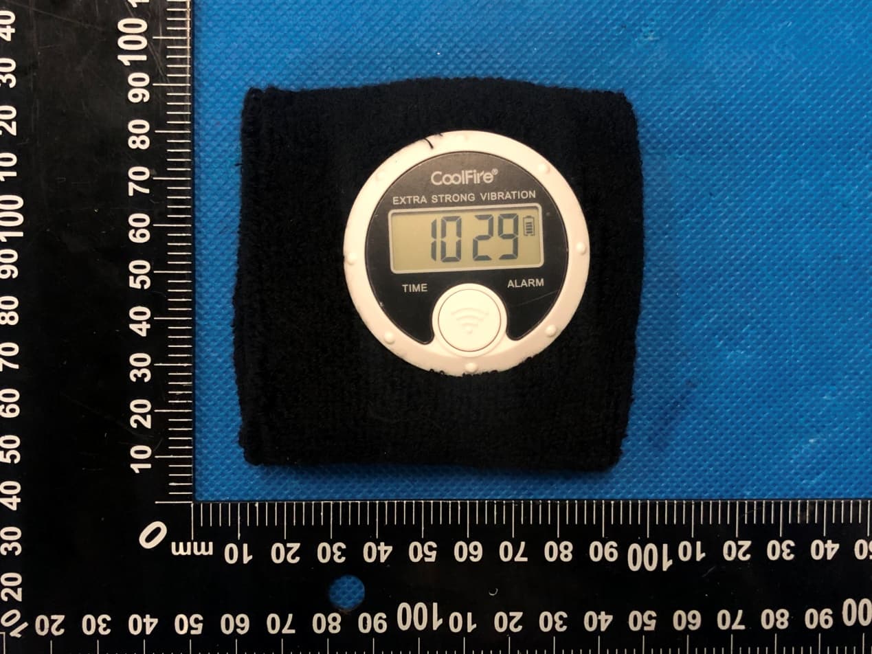 Bluetooth Sweatband Vibrating Alarm Watch - FCC ID 2A8YQ-BT-SBBK - Bright Aggregation Technology Ltd. (4)