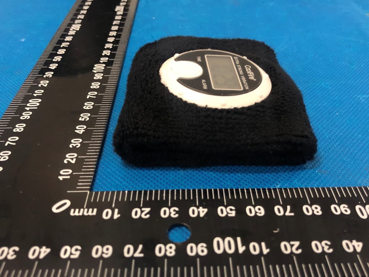 Bluetooth Sweatband Vibrating Alarm Watch - FCC ID 2A8YQ-BT-SBBK - Bright Aggregation Technology Ltd. (5)