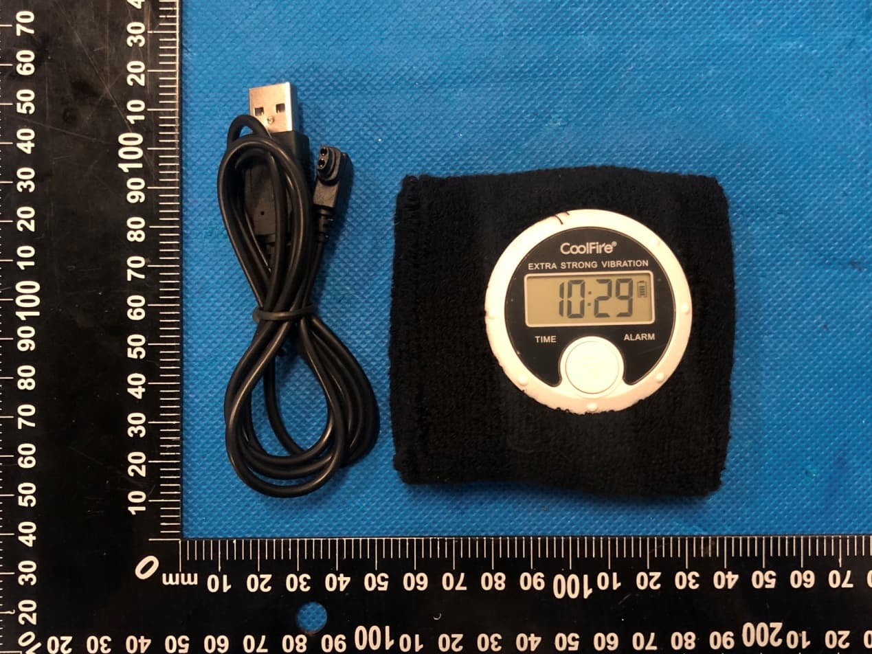 Bluetooth Sweatband Vibrating Alarm Watch - FCC ID 2A8YQ-BT-SBBK - Bright Aggregation Technology Ltd. (2)