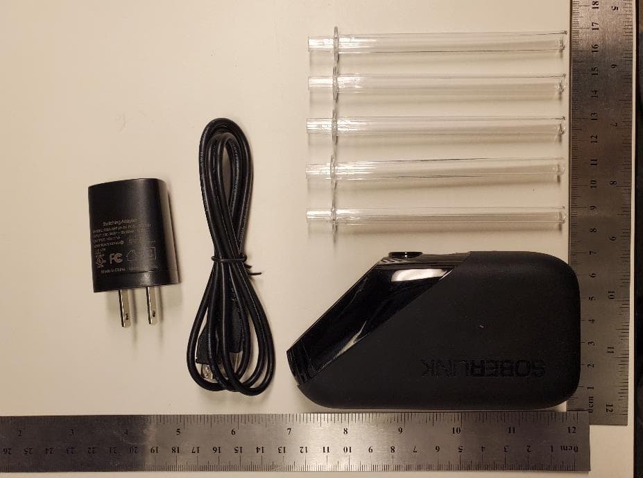 Breathalyzer - FCC ID 2A8ZY-3900 - Soberlink Healthcare LLC