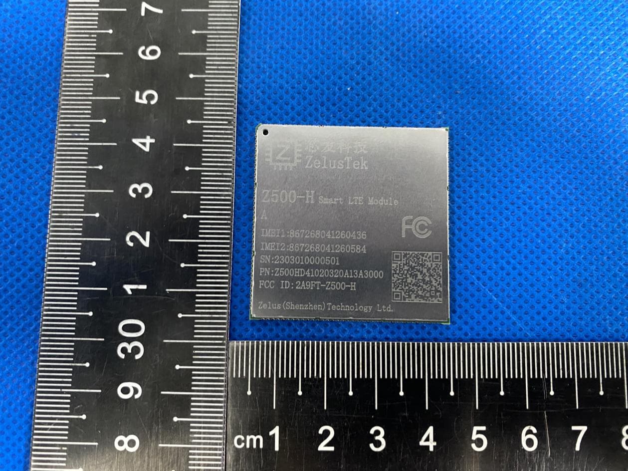 Smart LTE Module - FCC ID 2A9FT-Z500-H - Zelus (Shenzhen) Technology Ltd. (2)