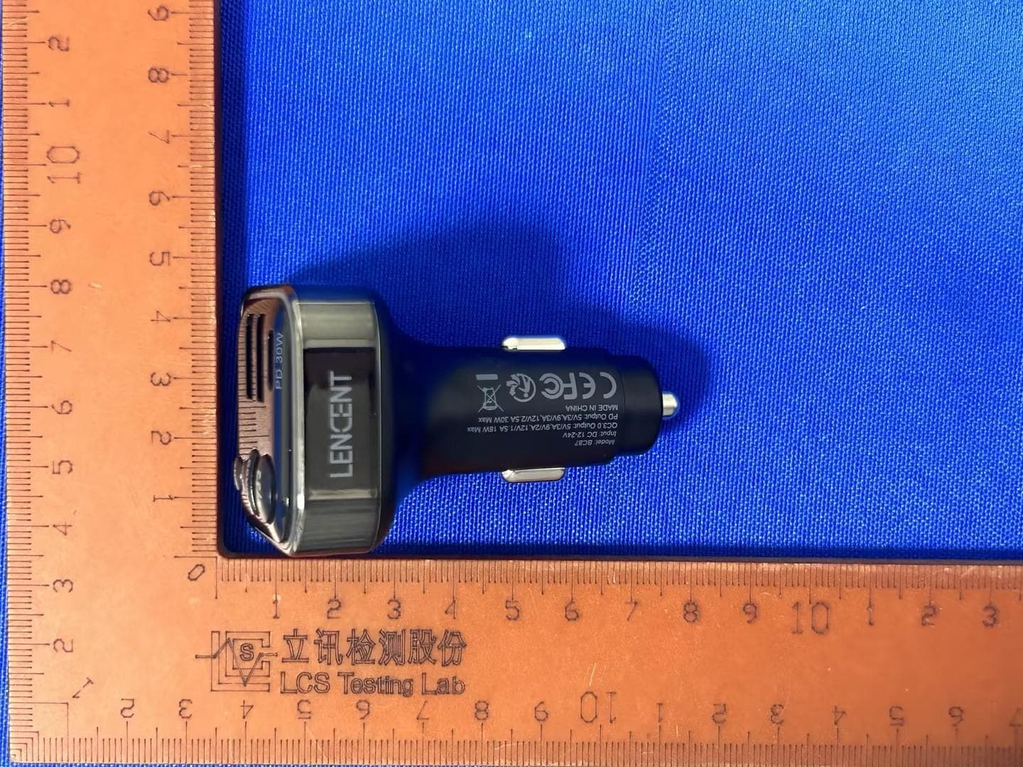 FM Transmitter - FCC ID 2A9MJ-BC87 - LENCENT Technology Co.,Ltd.