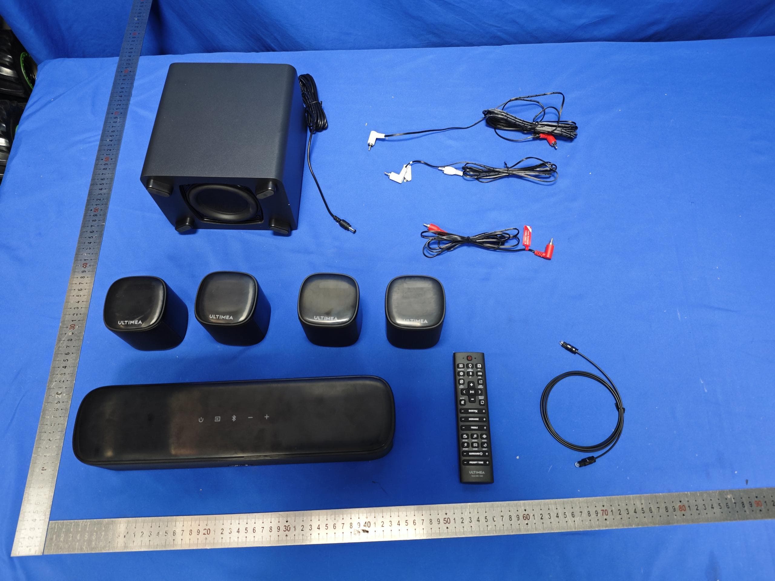 Aura A40 7.1 Channel Virtual Surround Soundbar - FCC ID 2A9OO-U2601D - Ultimea Technology (Shenzhen) Limited