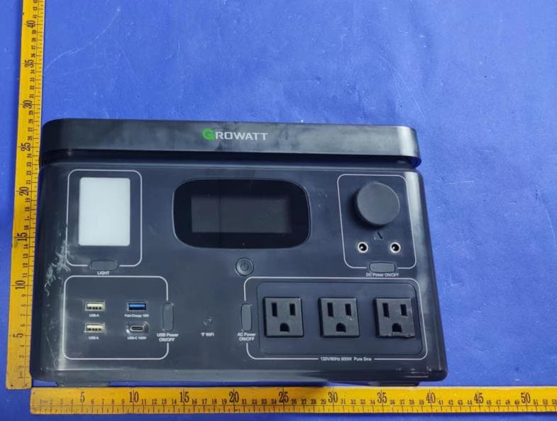 Portable Power Station - FCC ID 2A9PQ-VITA550 - Shenzhen Growatt Power Technology Co., Ltd.