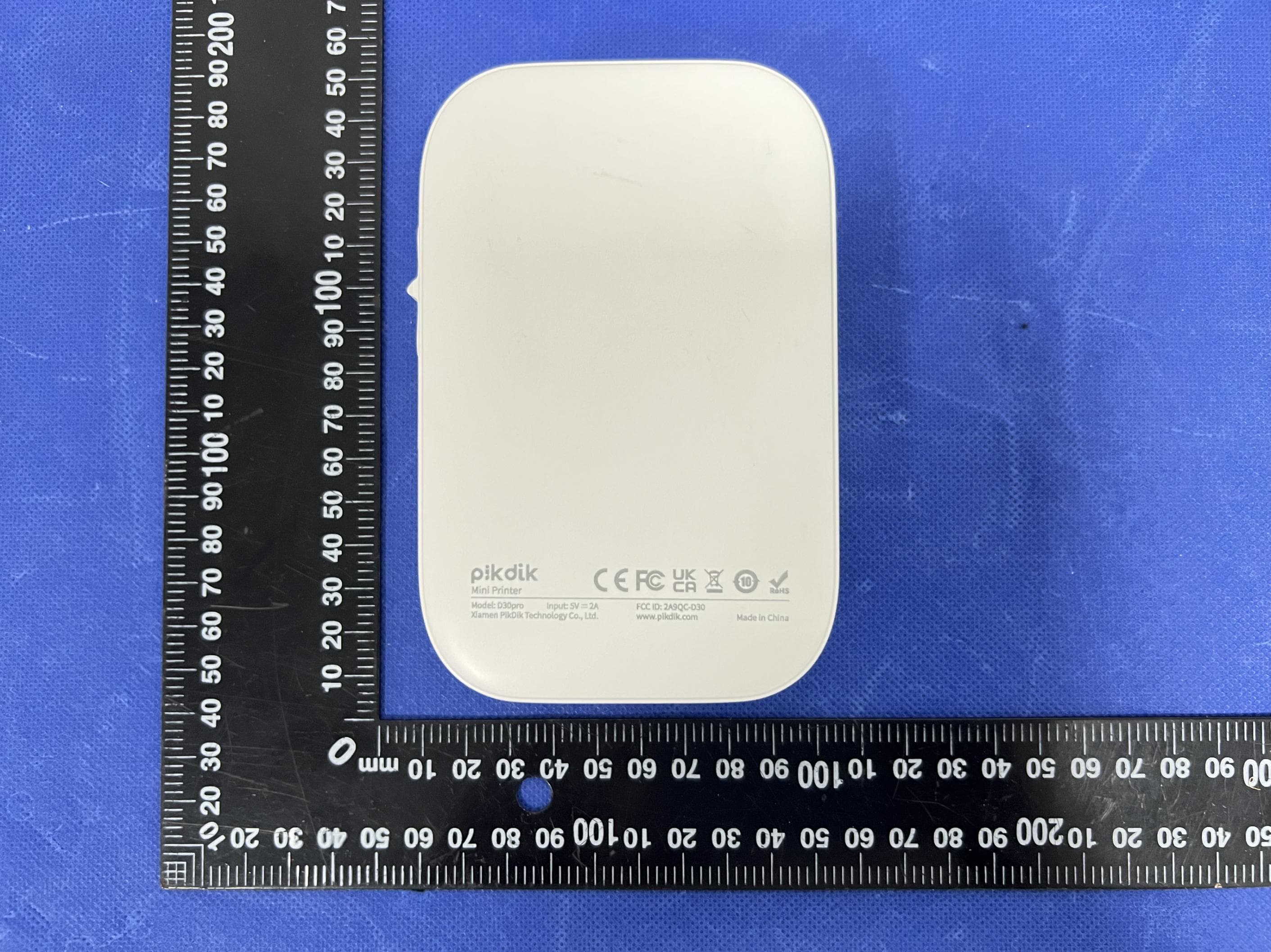 Mini Printer - FCC ID 2A9QC-D30 - Xiamen PikDik Technology Co., Ltd (3)