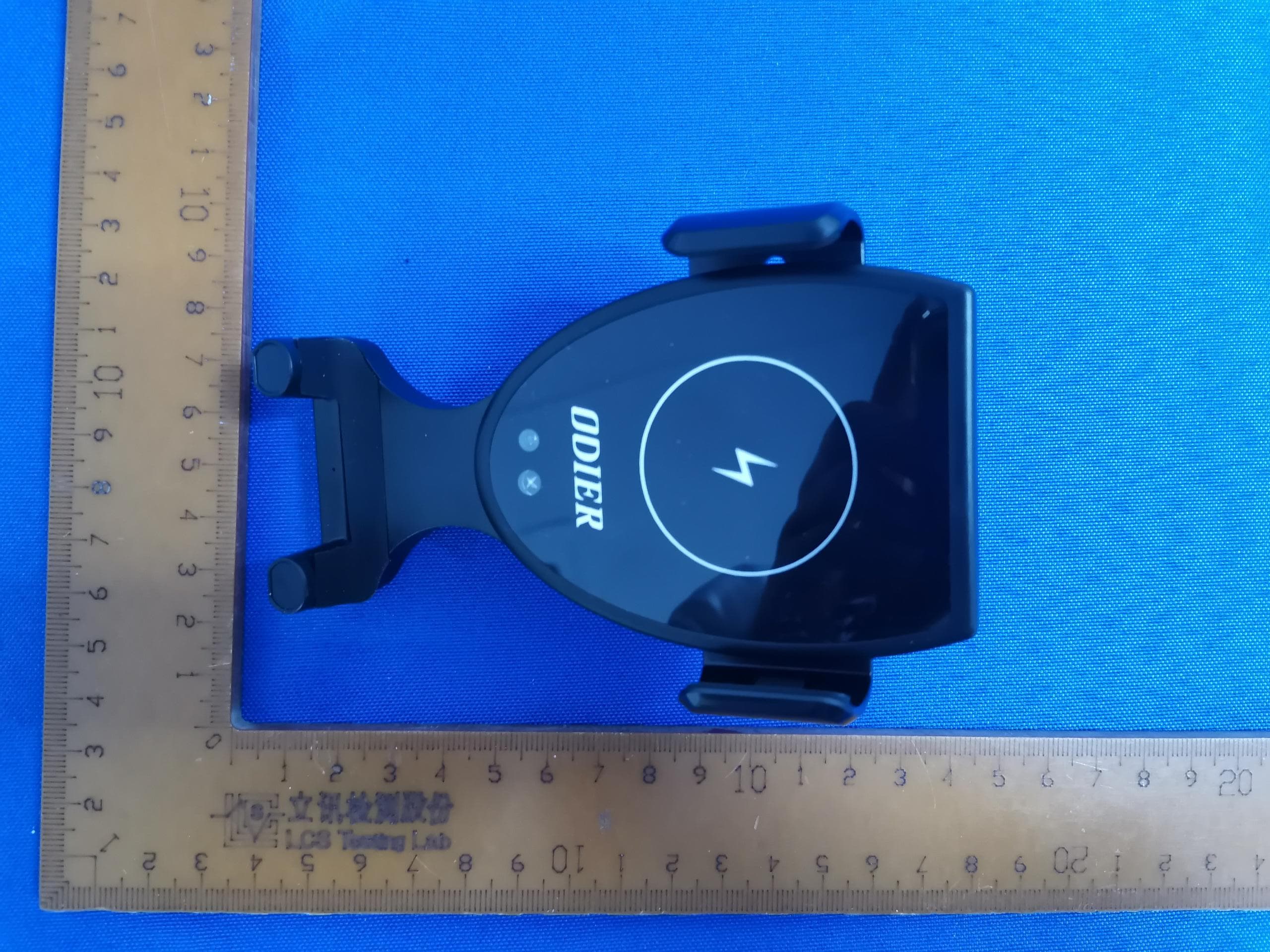 Wireless Charger Car Phone Holder - FCC ID 2A9WR-CB04 - Shenzhen Odier Sports Technology Co., Limited