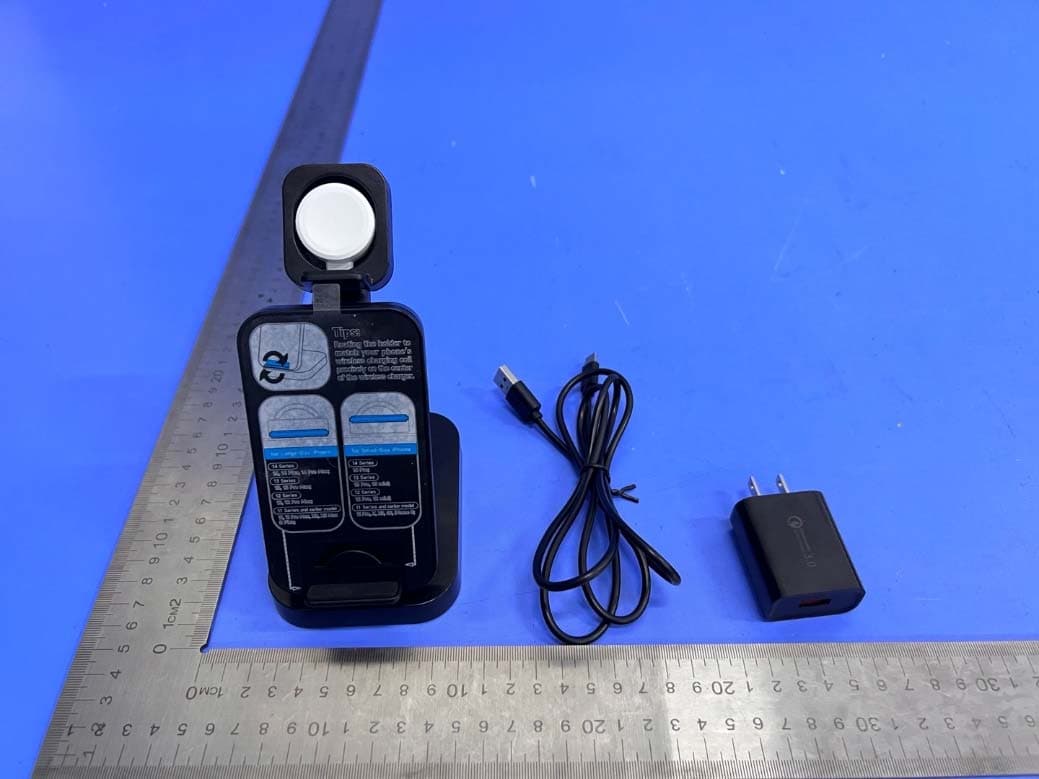 3 in 1 Wireless Charging Station - FCC ID 2A9YW-HYZS-A11-B - shenzhenshihongyaozhuangshigongchengyouxiangongsi (2)