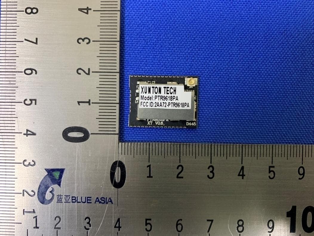 Bluetooth module - FCC ID 2AA72-PTR9618PA - LANKE XUNTONG TECHNOLOGY CO.,LTD (2)