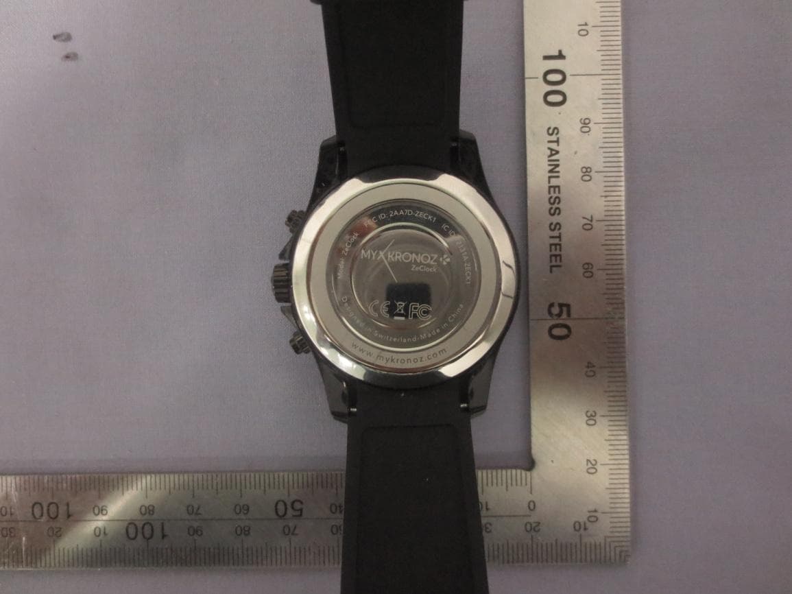 Smart Watch - FCC ID 2AA7D-ZECK1 - KRONOZ