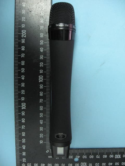 UHF Handheld wireless microphone - FCC ID 2AA9S-SIMEON5M - Supportive Hearing Systems Inc. (4)
