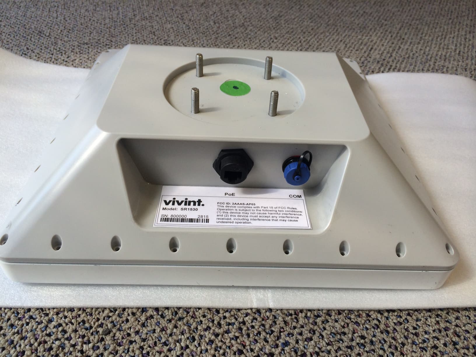 Indoor/Outdoor Wireless Access Point - FCC ID 2AAAS-AP03 - Vivint, Inc.