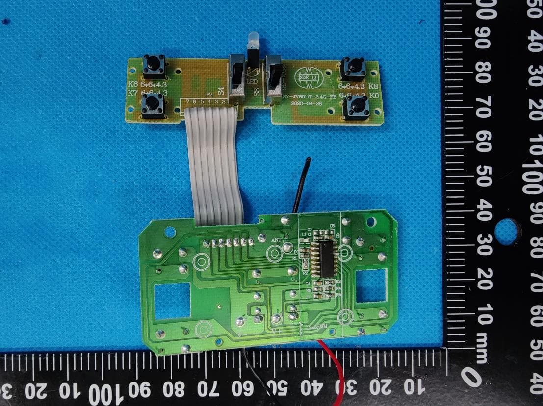 Remote Controller - FCC ID 2AAFASY-C61042W-03 - DOUBLEEAGLE INDUSTRY (CHINA) LIMITED