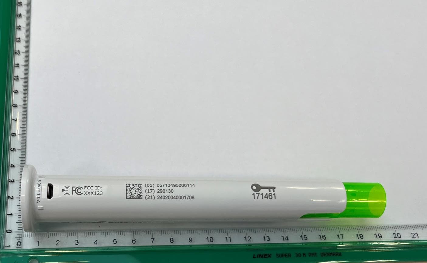 The Auto-Injector is a re-usable, electronic  auto-injector intended for the delivery of a  full, single dose. The Auto-Injector has a  BLE connectivity feature - FCC ID 2AAGY-SKYT2 - Phillips-Medisize A/S (5)