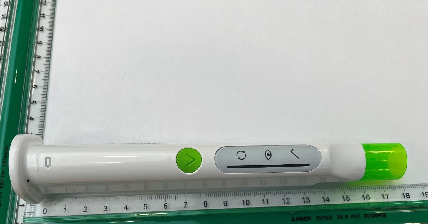The Auto-Injector is a re-usable, electronic  auto-injector intended for the delivery of a  full, single dose. The Auto-Injector has a  BLE connectivity feature - FCC ID 2AAGY-SKYT2 - Phillips-Medisize A/S (4)