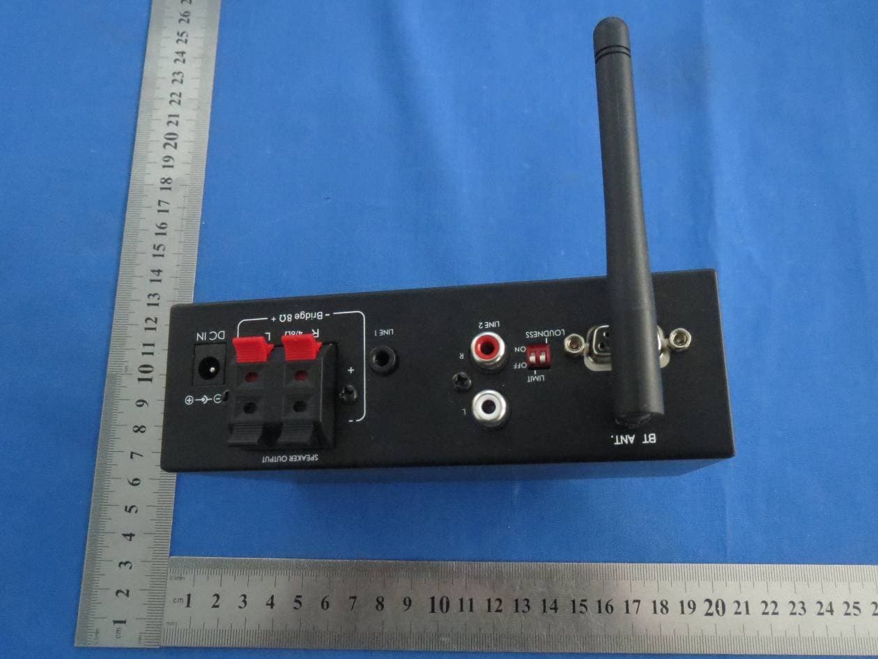 BLUETOOTH 20W+20W Class D Amplifier - FCC ID 2AAH3D20BR - Mansion Industry Co Ltd