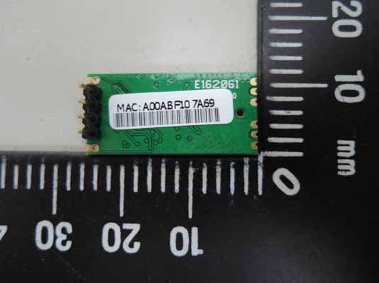 WLAN USB Module - FCC ID 2AAK6WM2011WU - WIESON INTERNATIONAL CO., LTD.