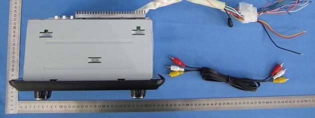 Car Radio Player with AM FM RDS USB SD DVD CD MP3 WMA ESP AUX ISO BT REMOTE - FCC ID 2AAKS-DV11 - Furrion Ltd (3)