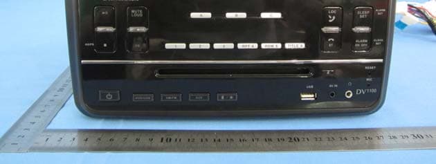 Car Radio Player with AM FM RDS USB SD DVD CD MP3 WMA ESP AUX ISO BT REMOTE - FCC ID 2AAKS-DV11 - Furrion Ltd (2)