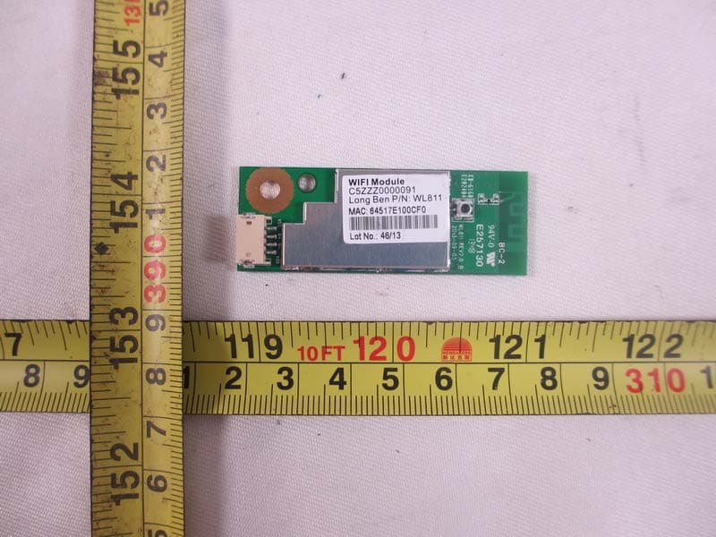WIFI Module - FCC ID 2AANL-WL811 - Long Ben(Dong Guan)Elec. Tech. Co., Ltd.