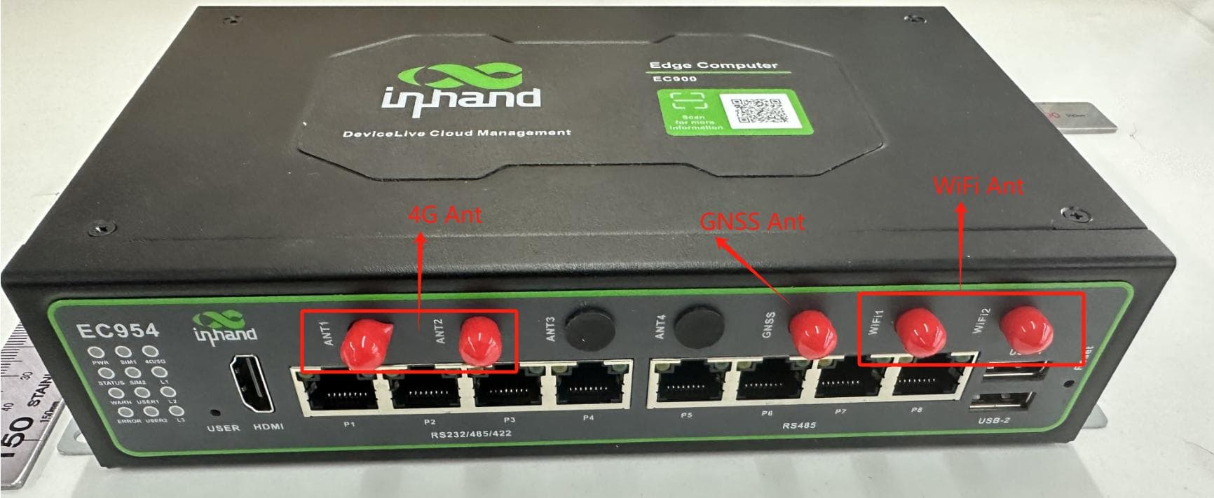 Edge Computer - FCC ID 2AANY-EC954FQ38 - Beijing InHand Networks Technology Co., Ltd.