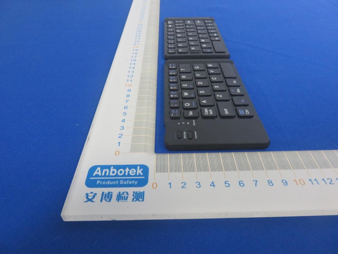 Bluetooth Folding Keyboard with FN & Media Keys - FCC ID 2AANZFKB - DGL Group LTD.