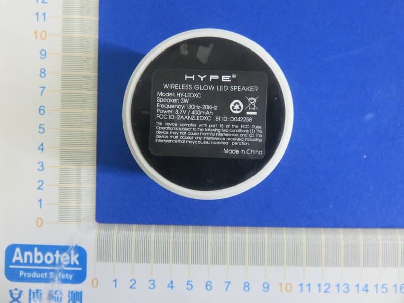 WIRELESS GLOW LED SPEAKER - FCC ID 2AANZLEDXC - DGL Group LTD. (5)
