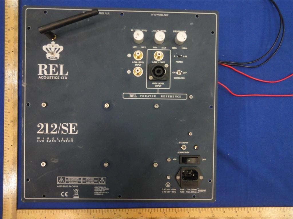 Amplifier - FCC ID 2AATQS212SUB - REL Acoustics Ltd. (5)