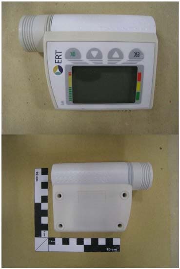 The Asthma Monitor AM3 is an electronic measurement device to monitor the lung function. - FCC ID 2AAUFAM3G01 - eResearchTechnology GmbH