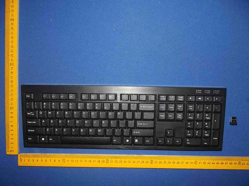 Wireless Keyboard - FCC ID 2AAVD-KG7597 - Shenzhen Loyal Electronics Co., Ltd.