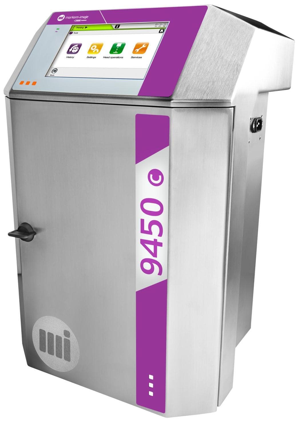 Industrial Printer with RFID - FCC ID 2AAW8-MI9450C - Markem-Imaje Industries