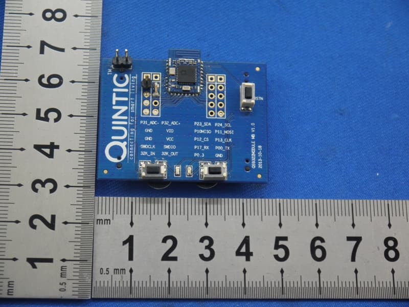 Bluetooth 4.0 Low Energy Module - FCC ID 2AB359322-1 - Quintic(Beijing) Microelectronics Co.,Ltd.