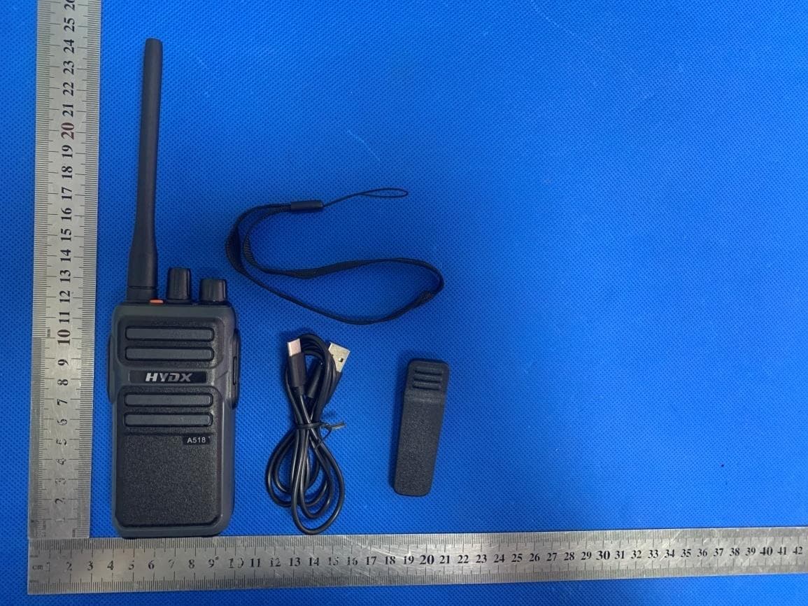 Two Way Radio - FCC ID 2AB4FA518 - Fujian Juston Electronic Equipment Co.,Ltd.