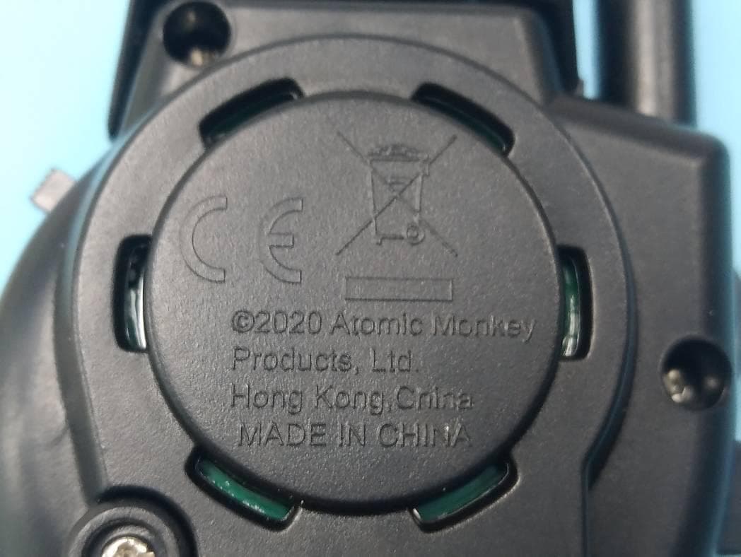 Spy Wrist Talkies - FCC ID 2AB4XAMP10538 - Atomic Monkey Products Ltd.