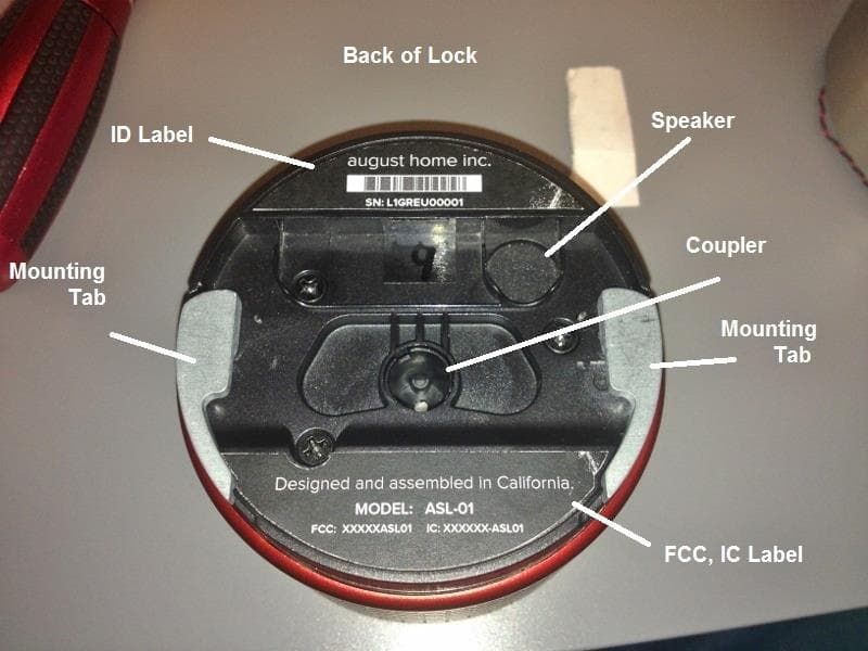 Automatic Smart Door Lock - FCC ID 2AB6UASL01 - August Home Inc