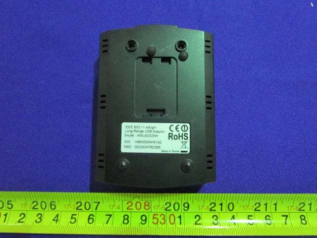 802.11a/b/g/n Long-Range USB Adapter Dual-Band 2.4/5 GHz - FCC ID 2AB87572 - Iconnect