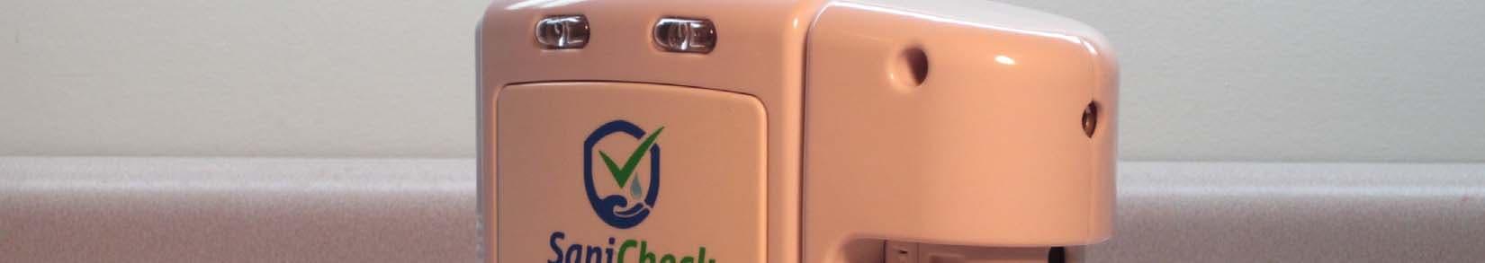 Wall-mounted hand sanitizer monitor - FCC ID 2AB9USANICHECK1 - HDH Technologies, LLC (4)