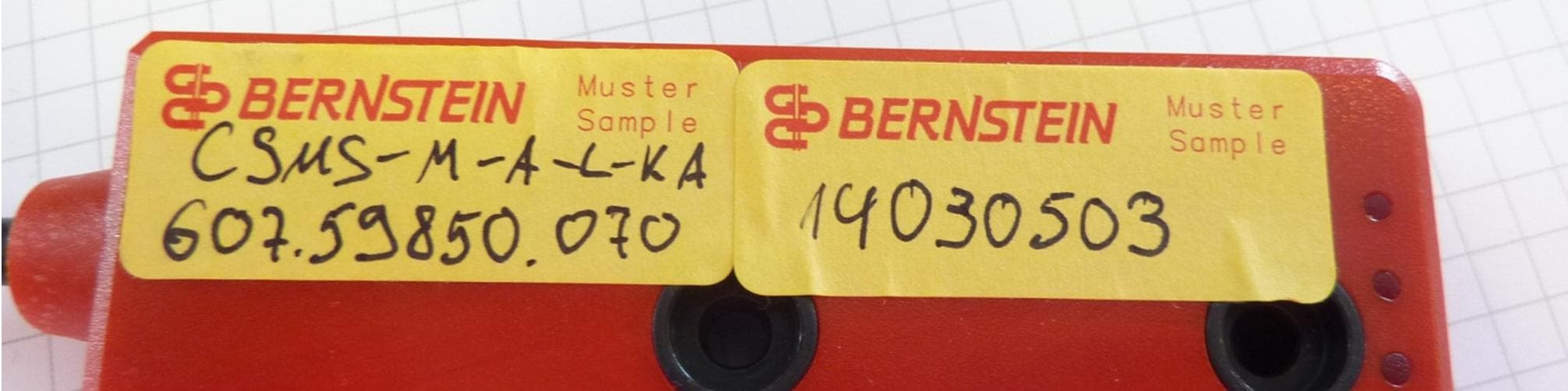 Contactless Safety Monitoring Switch - FCC ID 2ABA6CSMSA - Bernstein AG (2)