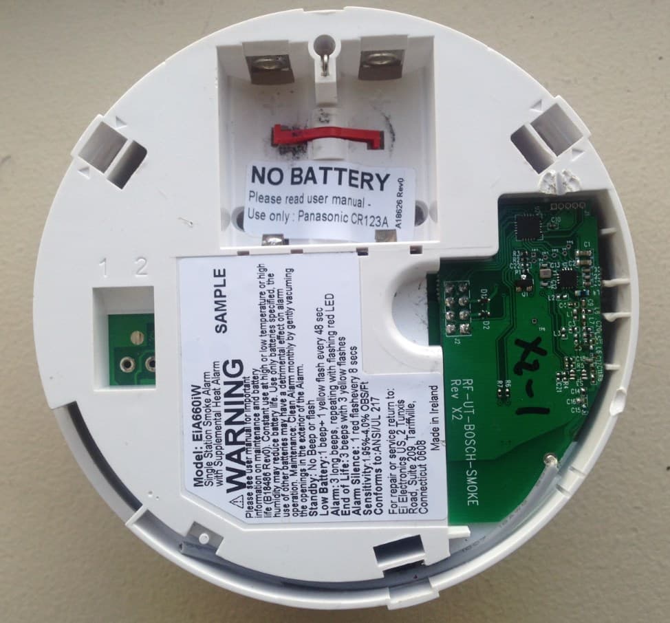 RF-UT-Ei-Smoke-433-CLR, CLR-C1-SMK - FCC ID 2ABBZ-RF-UTSMK-433 - Cinch Systems, Inc