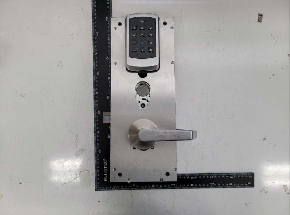 Digital Door Lock - FCC ID 2ABFG-NTM600PBACC - iRevo-ASSA ABLOY Korea (4)