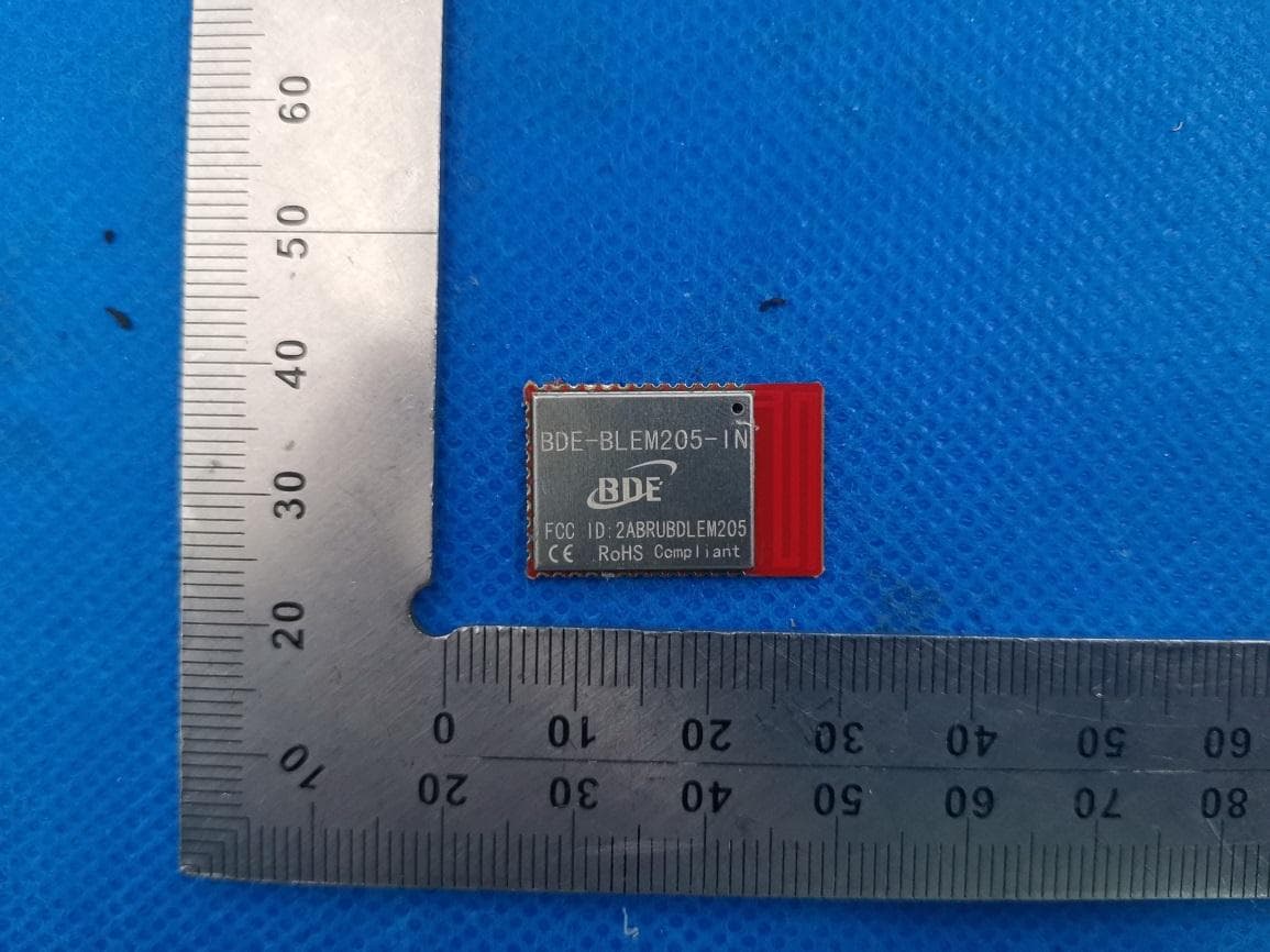BT5.0 Low Energy Module - Indutrial Grade - FCC ID 2ABRU-BLEM205IN - Guangzhou BDE Technology Inc.