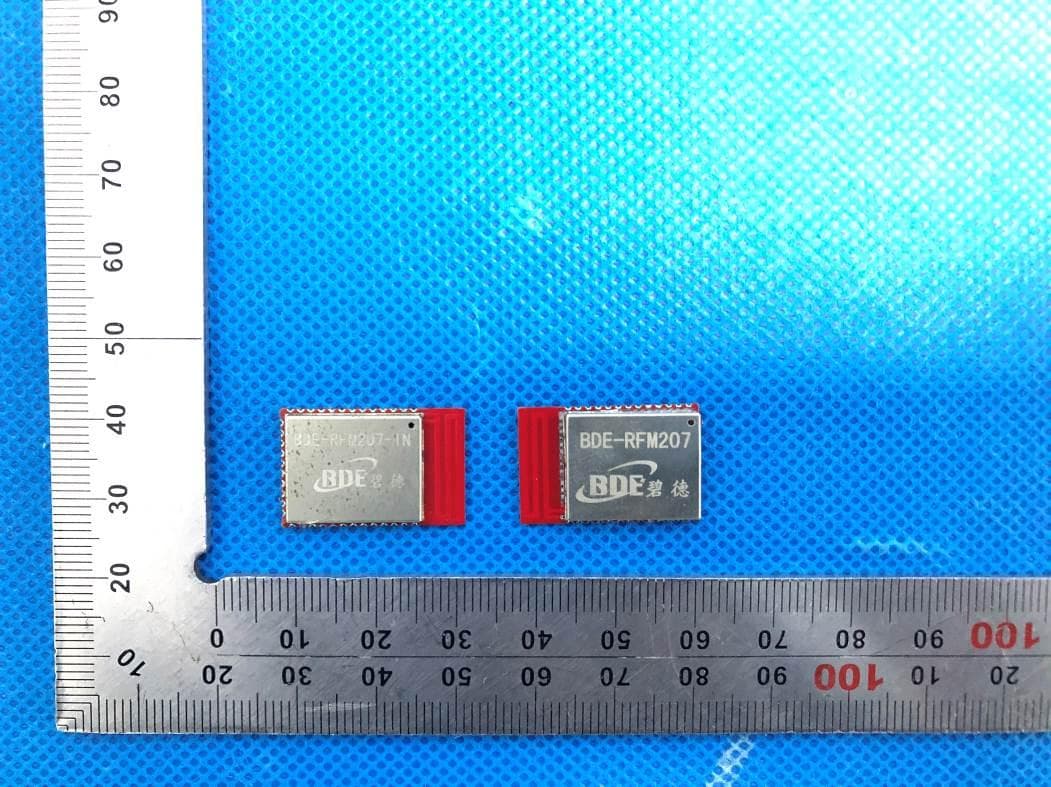 Multiprotocol 2.4G Wireless Module - Industrial Grade - FCC ID 2ABRU-RFM207 - Guangzhou BDE Technology Inc.