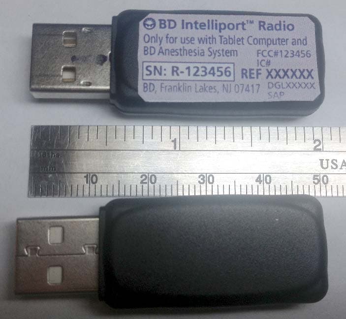 Manual Injection monitoring system for anesthesia - FCC ID 2ABS9RADIO2 - CRISI Medical Systems