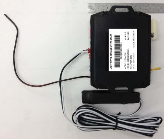 RFID SECURITY TRANSMITTER - FCC ID 2ABSL1101 - Light Wave Technology