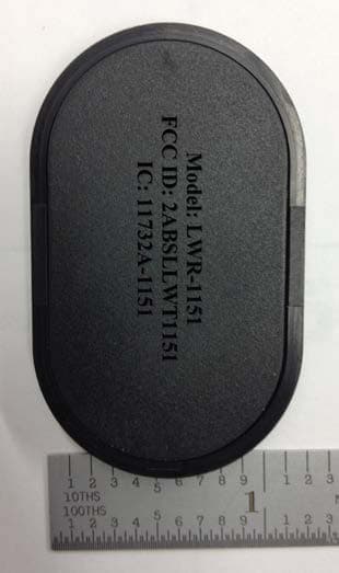 TRANSMITTER - FCC ID 2ABSL1151 - Light Wave Technology