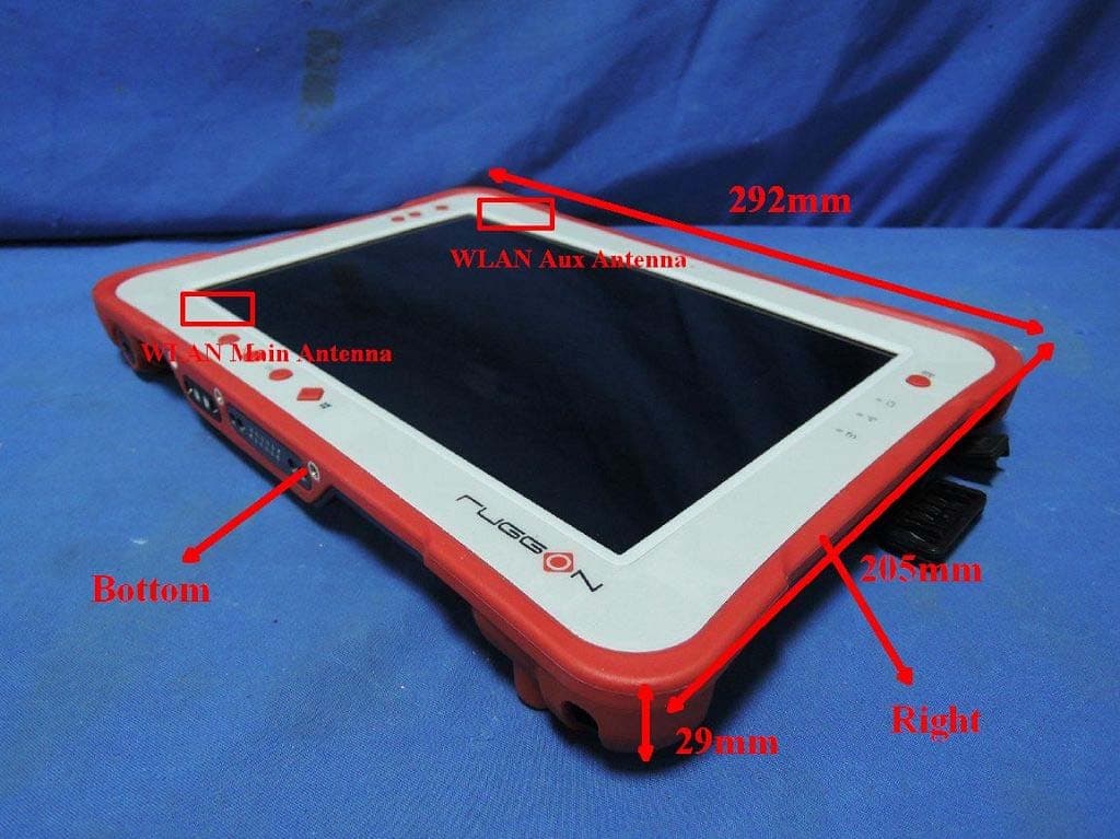 TABLET PC - FCC ID 2ABTU-PM-521 - RuggON Corporation