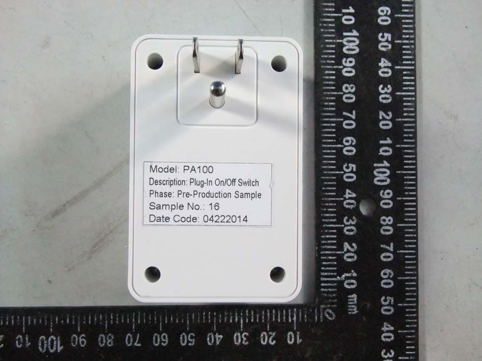 wireless on/off switch - FCC ID 2ABWCPA100 - Golden Mark (HK) Limited