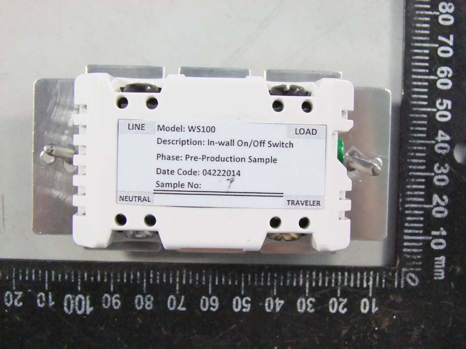 Wireless switch - FCC ID 2ABWCWS100 - Golden Mark (HK) Limited