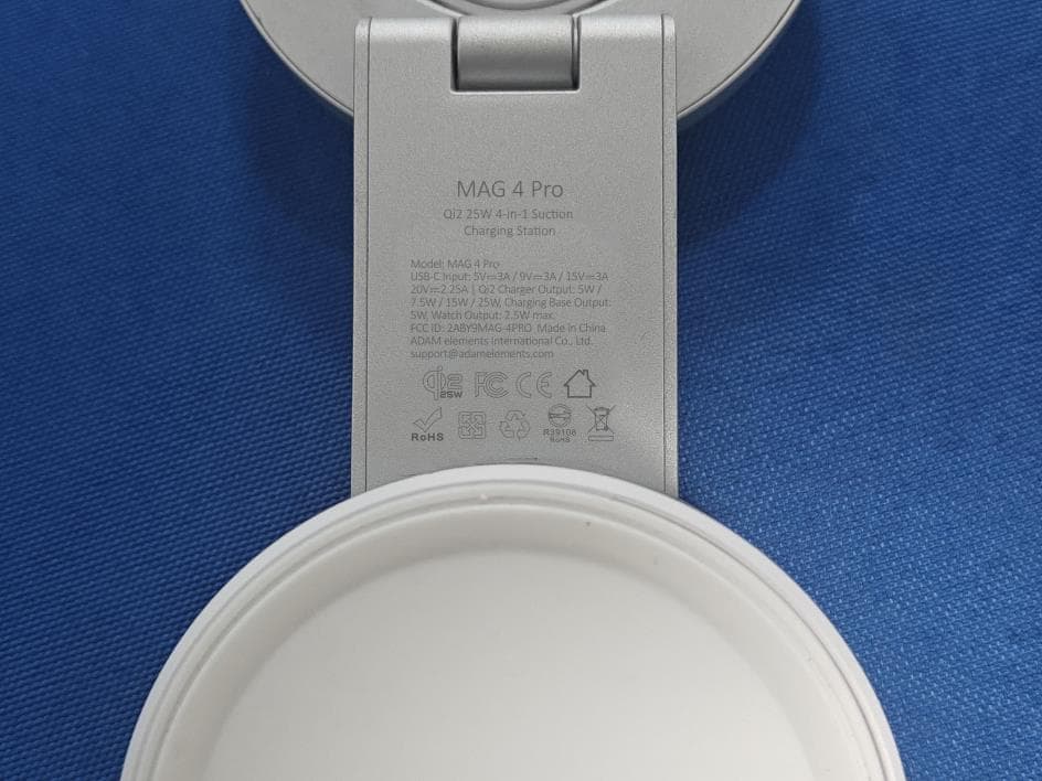 Qi2 25W 4-in-1 Suction Charging Station - FCC ID 2ABY9MAG-4PRO - Adam Elements International Co., LTD. (3)