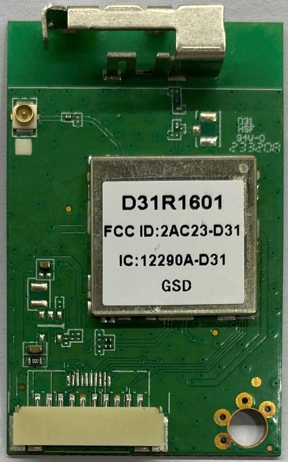 WIFI Modular - FCC ID 2AC23-D31 - Hui Zhou Gaoshengda Technology Co.,LTD (2)
